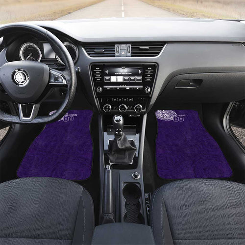 Personalized Fremantle Dockers Polynesian Car Mats Tribal Chest and Sleeve Tattoo Heritage Warrior