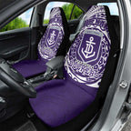 Personalized Fremantle Dockers Polynesian Car Seat Cover Tribal Chest and Sleeve Tattoo Heritage Warrior