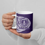 Personalized Fremantle Dockers Polynesian Ceramic Mug Tribal Chest and Sleeve Tattoo Heritage Warrior