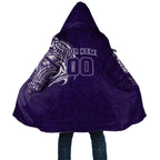 Personalized Fremantle Dockers Polynesian Cloak Tribal Chest and Sleeve Tattoo Heritage Warrior