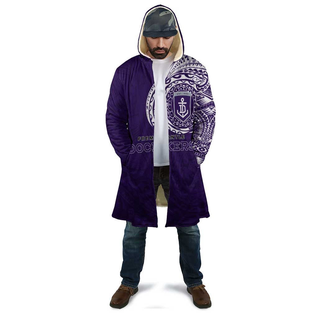 Personalized Fremantle Dockers Polynesian Cloak Tribal Chest and Sleeve Tattoo Heritage Warrior