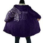 Personalized Fremantle Dockers Polynesian Cloak Tribal Chest and Sleeve Tattoo Heritage Warrior
