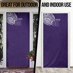 Personalized Fremantle Dockers Polynesian Door Cover Tribal Chest and Sleeve Tattoo Heritage Warrior