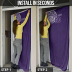 Personalized Fremantle Dockers Polynesian Door Cover Tribal Chest and Sleeve Tattoo Heritage Warrior