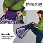 Personalized Fremantle Dockers Polynesian Grocery Bag Tribal Chest and Sleeve Tattoo Heritage Warrior