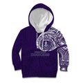 Personalized Fremantle Dockers Polynesian Kid Hoodie Tribal Chest and Sleeve Tattoo Heritage Warrior