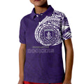 Personalized Fremantle Dockers Polynesian Kid Polo Shirt Tribal Chest and Sleeve Tattoo Heritage Warrior