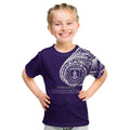 Personalized Fremantle Dockers Polynesian Kid T Shirt Tribal Chest and Sleeve Tattoo Heritage Warrior