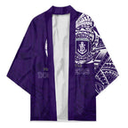 Personalized Fremantle Dockers Polynesian Kimono Tribal Chest and Sleeve Tattoo Heritage Warrior