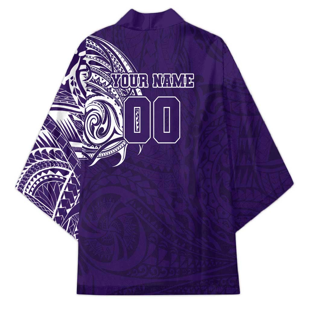 Personalized Fremantle Dockers Polynesian Kimono Tribal Chest and Sleeve Tattoo Heritage Warrior