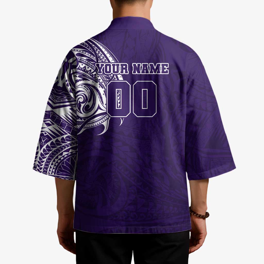 Personalized Fremantle Dockers Polynesian Kimono Tribal Chest and Sleeve Tattoo Heritage Warrior