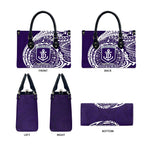 Personalized Fremantle Dockers Polynesian Leather Bag Tribal Chest and Sleeve Tattoo Heritage Warrior