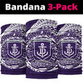 Personalized Fremantle Dockers Polynesian Neck Gaiter Tribal Chest and Sleeve Tattoo Heritage Warrior