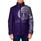 Personalized Fremantle Dockers Polynesian Padded Jacket Tribal Chest and Sleeve Tattoo Heritage Warrior