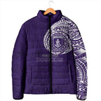 Personalized Fremantle Dockers Polynesian Padded Jacket Tribal Chest and Sleeve Tattoo Heritage Warrior