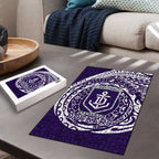 Personalized Fremantle Dockers Polynesian Puzzle Tribal Chest and Sleeve Tattoo Heritage Warrior