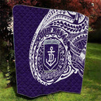 Personalized Fremantle Dockers Polynesian Quilt Tribal Chest and Sleeve Tattoo Heritage Warrior