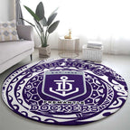 Personalized Fremantle Dockers Polynesian Round Carpet Tribal Chest and Sleeve Tattoo Heritage Warrior