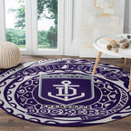Personalized Fremantle Dockers Polynesian Round Carpet Tribal Chest and Sleeve Tattoo Heritage Warrior