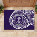 Personalized Fremantle Dockers Polynesian Rubber Doormat Tribal Chest and Sleeve Tattoo Heritage Warrior