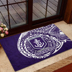 Personalized Fremantle Dockers Polynesian Rubber Doormat Tribal Chest and Sleeve Tattoo Heritage Warrior