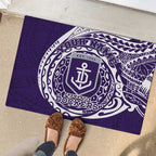 Personalized Fremantle Dockers Polynesian Rubber Doormat Tribal Chest and Sleeve Tattoo Heritage Warrior