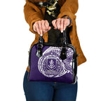Personalized Fremantle Dockers Polynesian Shoulder Handbag Tribal Chest and Sleeve Tattoo Heritage Warrior