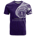 Personalized Fremantle Dockers Polynesian T Shirt Tribal Chest and Sleeve Tattoo Heritage Warrior