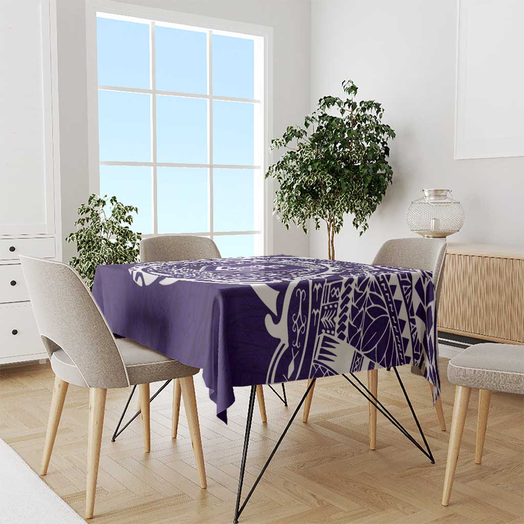 Personalized Fremantle Dockers Polynesian Tablecloth Tribal Chest and Sleeve Tattoo Heritage Warrior