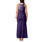 Personalized Fremantle Dockers Polynesian Tank Maxi Dress Tribal Chest and Sleeve Tattoo Heritage Warrior