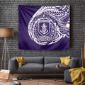 Personalized Fremantle Dockers Polynesian Tapestry Tribal Chest and Sleeve Tattoo Heritage Warrior