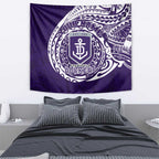 Personalized Fremantle Dockers Polynesian Tapestry Tribal Chest and Sleeve Tattoo Heritage Warrior