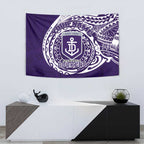 Personalized Fremantle Dockers Polynesian Tapestry Tribal Chest and Sleeve Tattoo Heritage Warrior