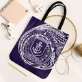 Personalized Fremantle Dockers Polynesian Tote Bag Tribal Chest and Sleeve Tattoo Heritage Warrior