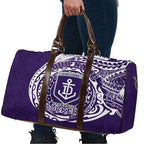 Personalized Fremantle Dockers Polynesian Travel Bag Tribal Chest and Sleeve Tattoo Heritage Warrior