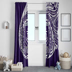 Personalized Fremantle Dockers Polynesian Window Curtain Tribal Chest and Sleeve Tattoo Heritage Warrior