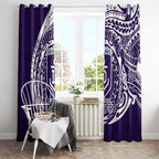 Personalized Fremantle Dockers Polynesian Window Curtain Tribal Chest and Sleeve Tattoo Heritage Warrior