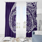 Personalized Fremantle Dockers Polynesian Window Curtain Tribal Chest and Sleeve Tattoo Heritage Warrior
