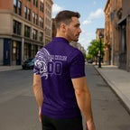 Personalized Fremantle Dockers Polynesian Zipper Polo Shirt Tribal Chest and Sleeve Tattoo Heritage Warrior