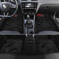 Personalized Essendon Bombers Polynesian Car Mats Tribal Chest and Sleeve Tattoo Heritage Warrior