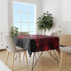 Personalized Essendon Bombers Polynesian Tablecloth Tribal Chest and Sleeve Tattoo Heritage Warrior
