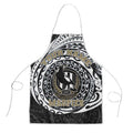 Personalized Collingwood Magpies Polynesian Apron Tribal Chest and Sleeve Tattoo Heritage Warrior