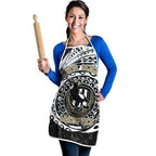 Personalized Collingwood Magpies Polynesian Apron Tribal Chest and Sleeve Tattoo Heritage Warrior