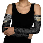 Personalized Collingwood Magpies Polynesian Arm Sleeves Tribal Chest and Sleeve Tattoo Heritage Warrior