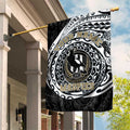 Personalized Collingwood Magpies Polynesian Garden Flag Tribal Chest and Sleeve Tattoo Heritage Warrior