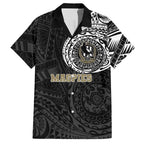 Personalized Collingwood Magpies Polynesian Hawaiian Shirt Tribal Chest and Sleeve Tattoo Heritage Warrior