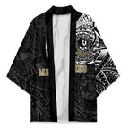 Personalized Collingwood Magpies Polynesian Kimono Tribal Chest and Sleeve Tattoo Heritage Warrior
