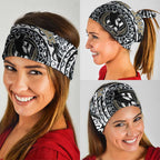 Personalized Collingwood Magpies Polynesian Neck Gaiter Tribal Chest and Sleeve Tattoo Heritage Warrior