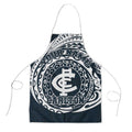 Personalized Carlton Blues Polynesian Apron Tribal Chest and Sleeve Tattoo Heritage Warrior