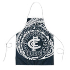 Personalized Carlton Blues Polynesian Apron Tribal Chest and Sleeve Tattoo Heritage Warrior